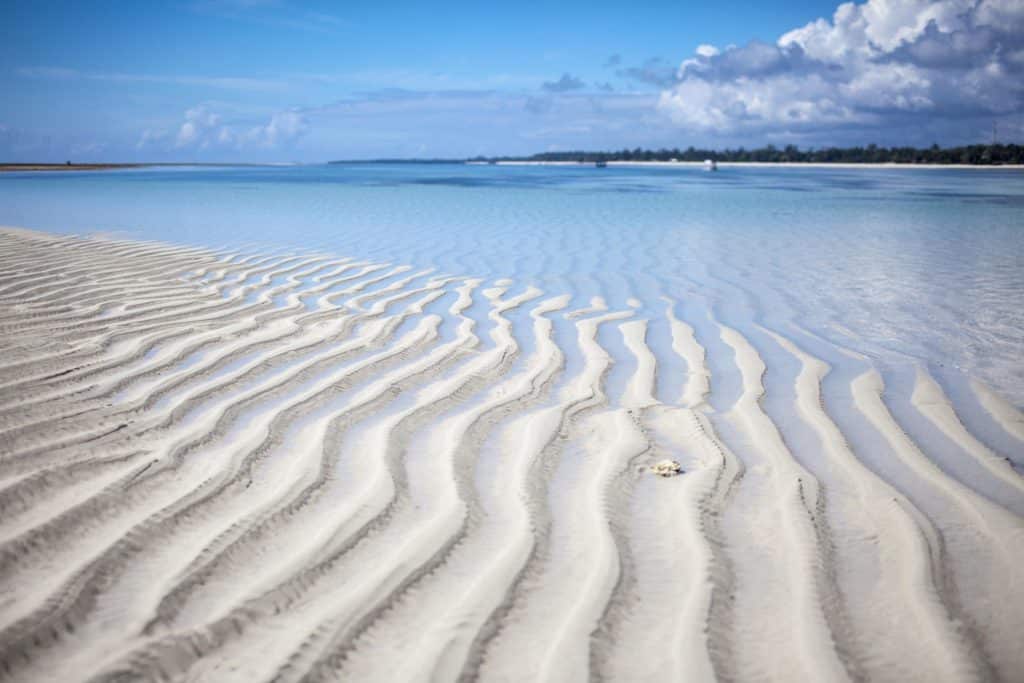Kenya plages de sable blanc