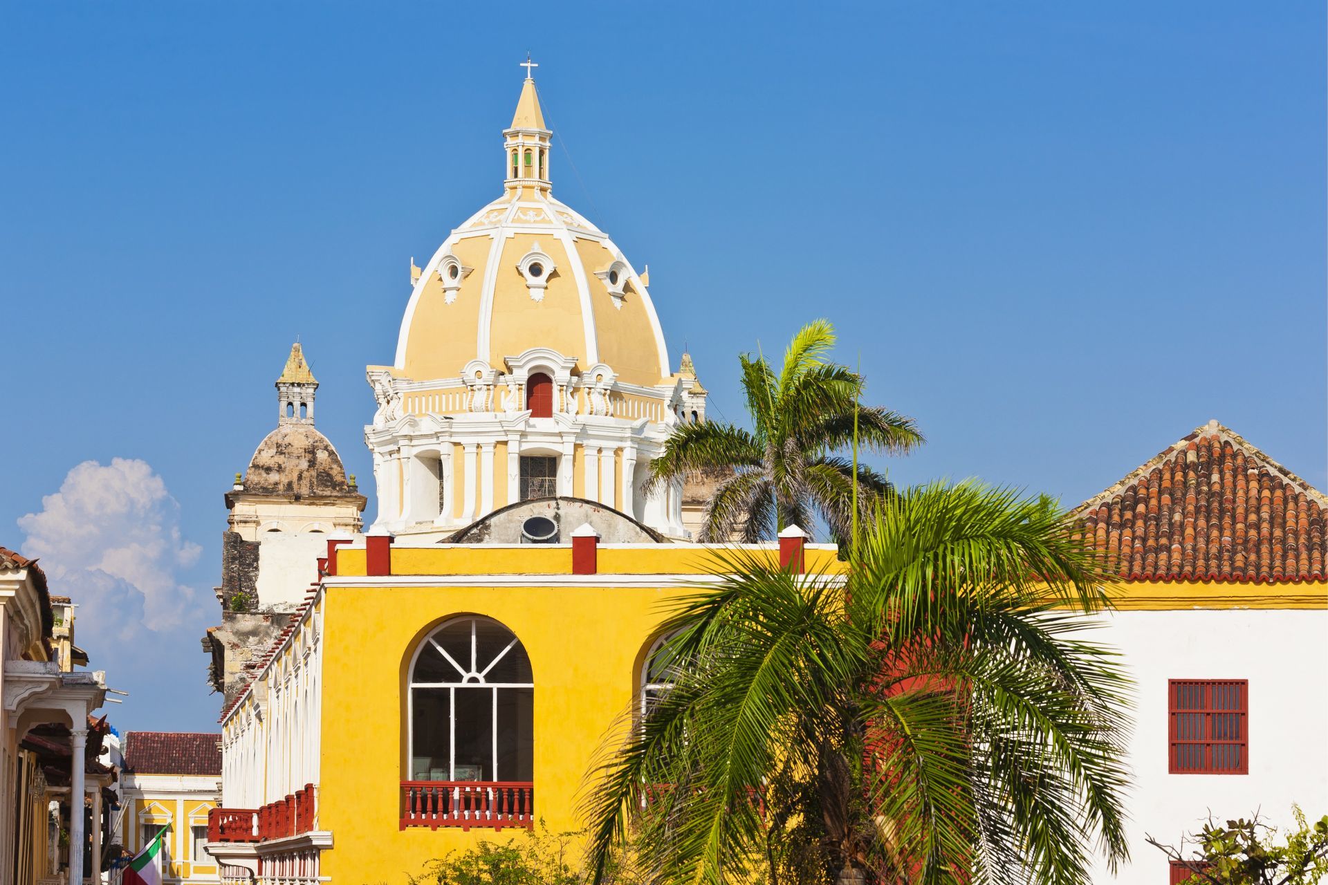 San Pedro Claver Church In Cartagena, Colombia