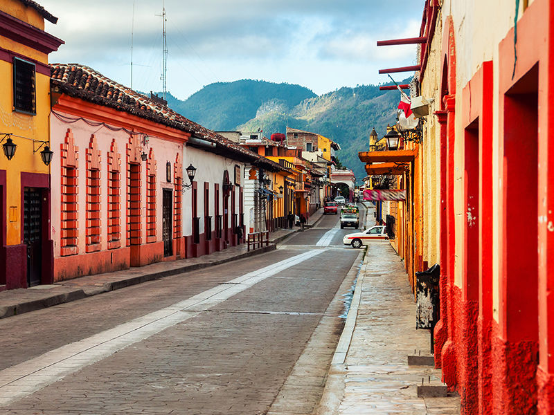 Mexique Rues colorées