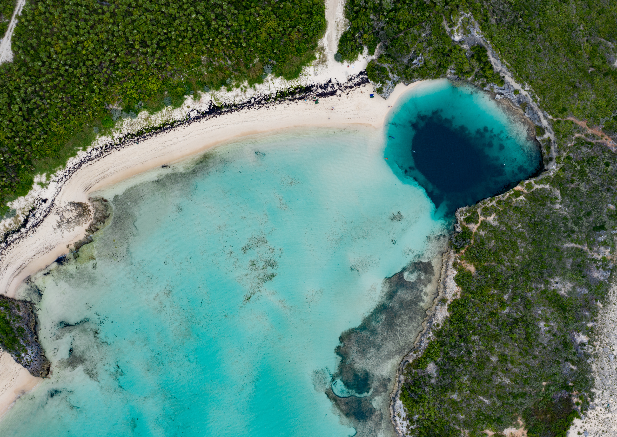 Bahamas blue hole